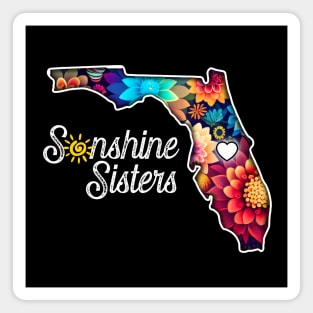 Sunshine Sisters Magnet